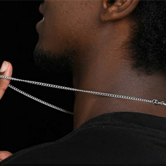 3mm 55cm Stainless Necklace - Picture 5 of 5